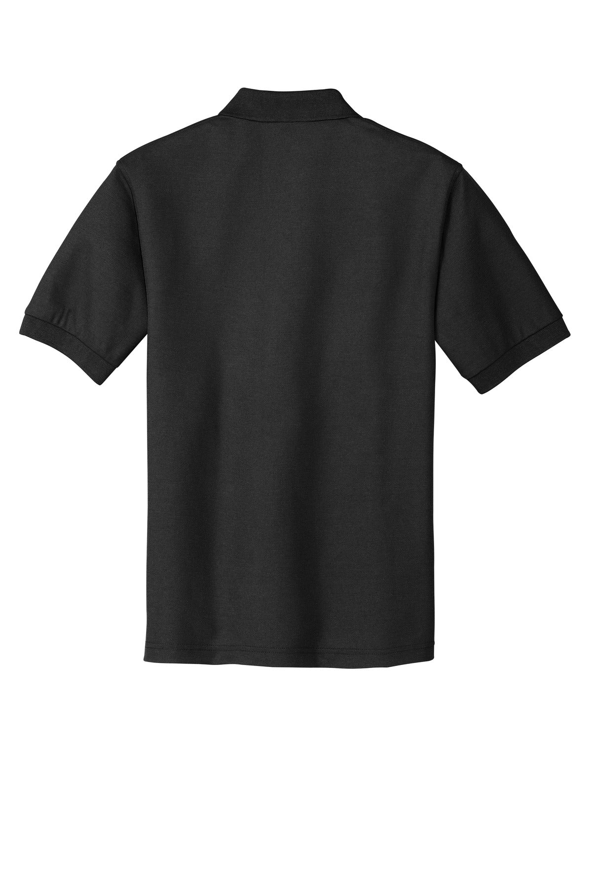 Unisex Silk Touch Polo - Black
