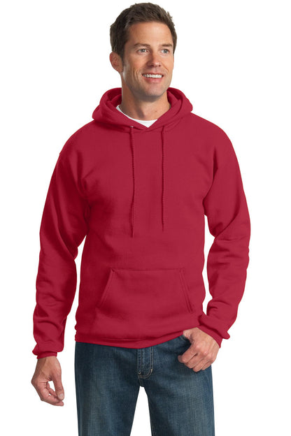 Unisex Essential Fleece Pullover Hoodie - Red