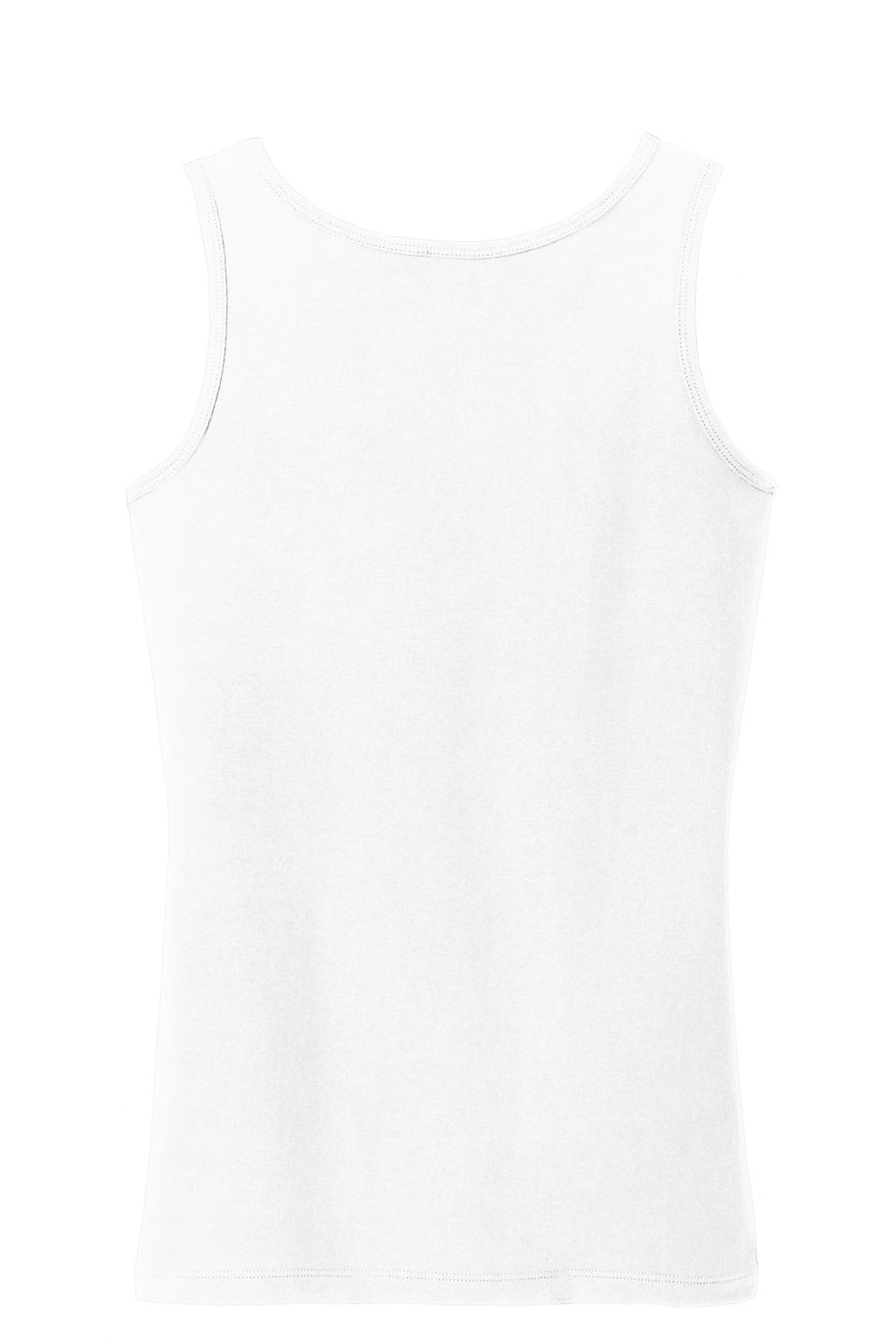 Women's Junior The Concert Tank - White