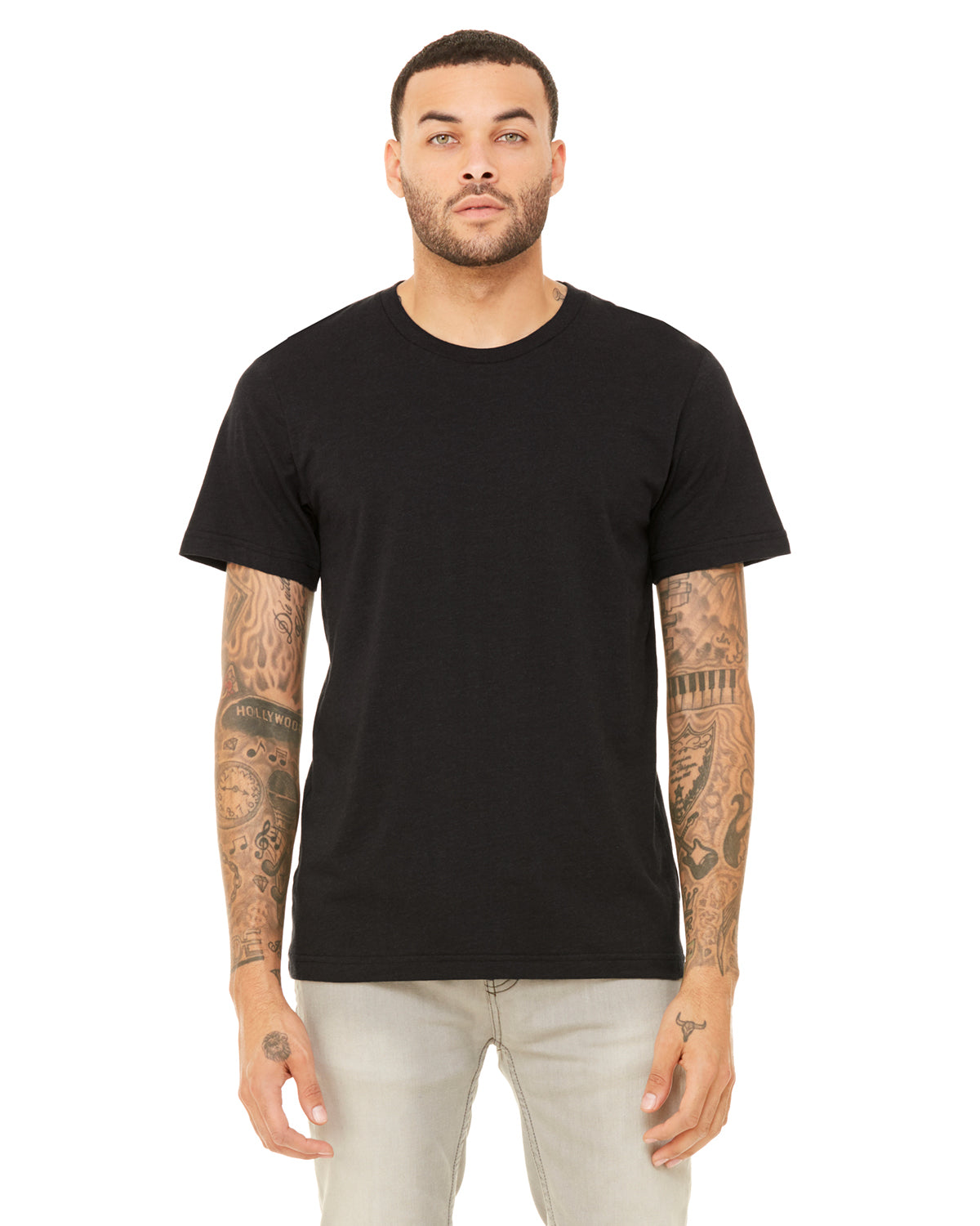 Unisex Triblend T-Shirt - Heather Black Triblend