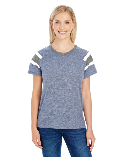 Women's Fanatic Short-Sleeve T-Shirt - Navy / Slte / White