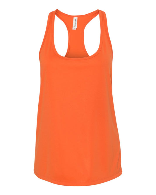 Women's Performance Racerback Tank - Sport Orange