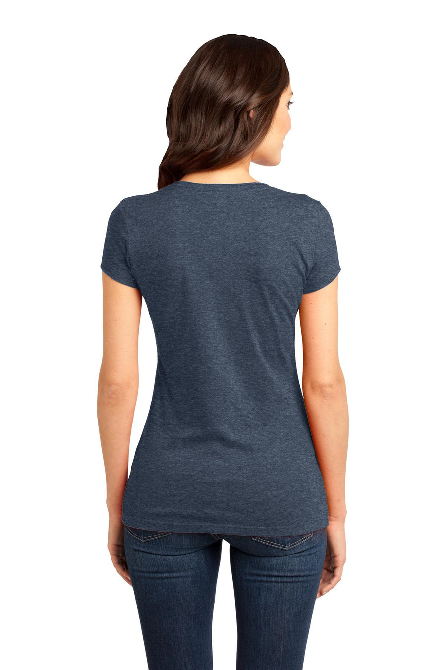 Women's Fitted Very Important Tee - Heather Navy
