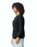 Unisex Lighweight Cotton Crewneck Sweatshirt - Black