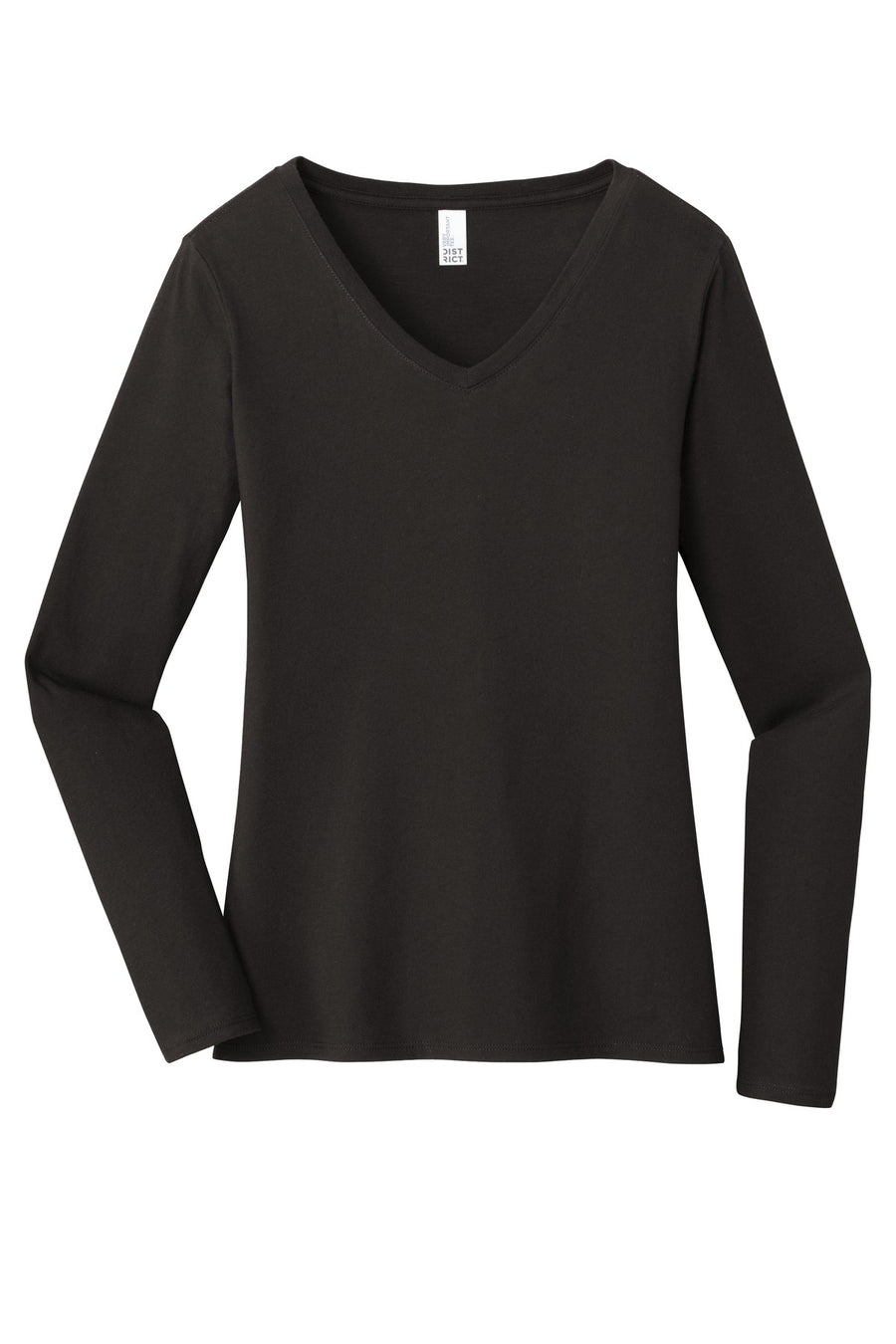 Women's Very Important Tee Long Sleeve V-Neck - Black