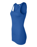 Women's Sheer Mini Rib Tank - True Royal