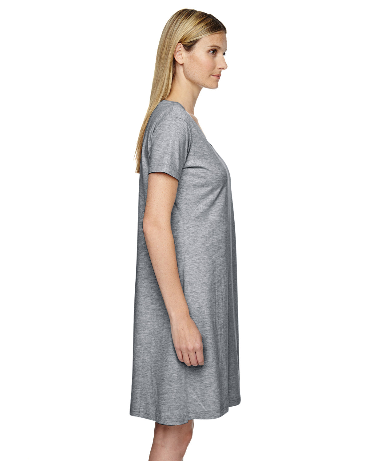 Women's V-Neck Cover-Up - Granite Heather