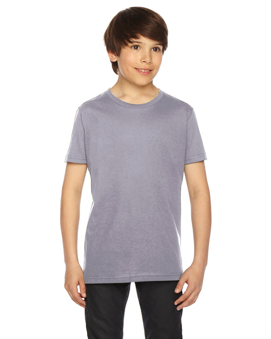 Youth Fine Jersey Short-Sleeve T-Shirt - Slate