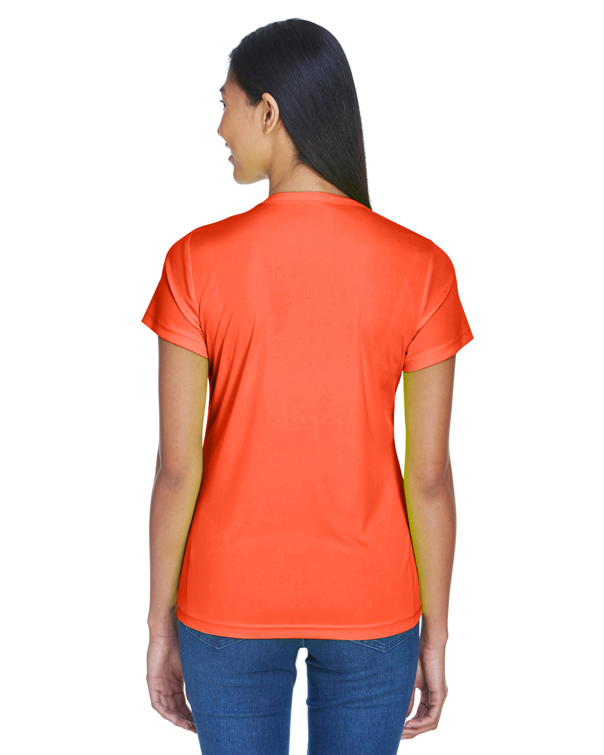 Women's Cool & Dry Sport Performance Interlock T-Shirt - Orange