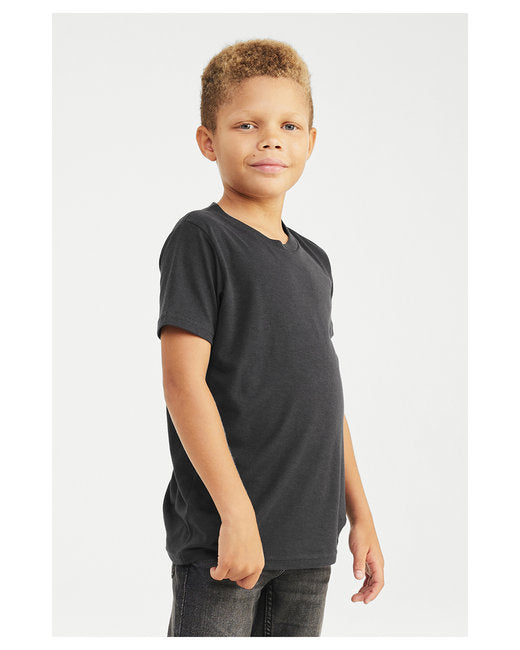 Youth Triblend Short-Sleeve T-Shirt - Solid Dark Gray Triblend