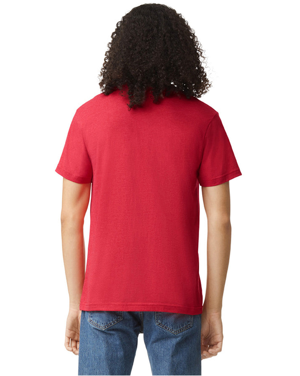Unisex CVC T-Shirt - Heather Red