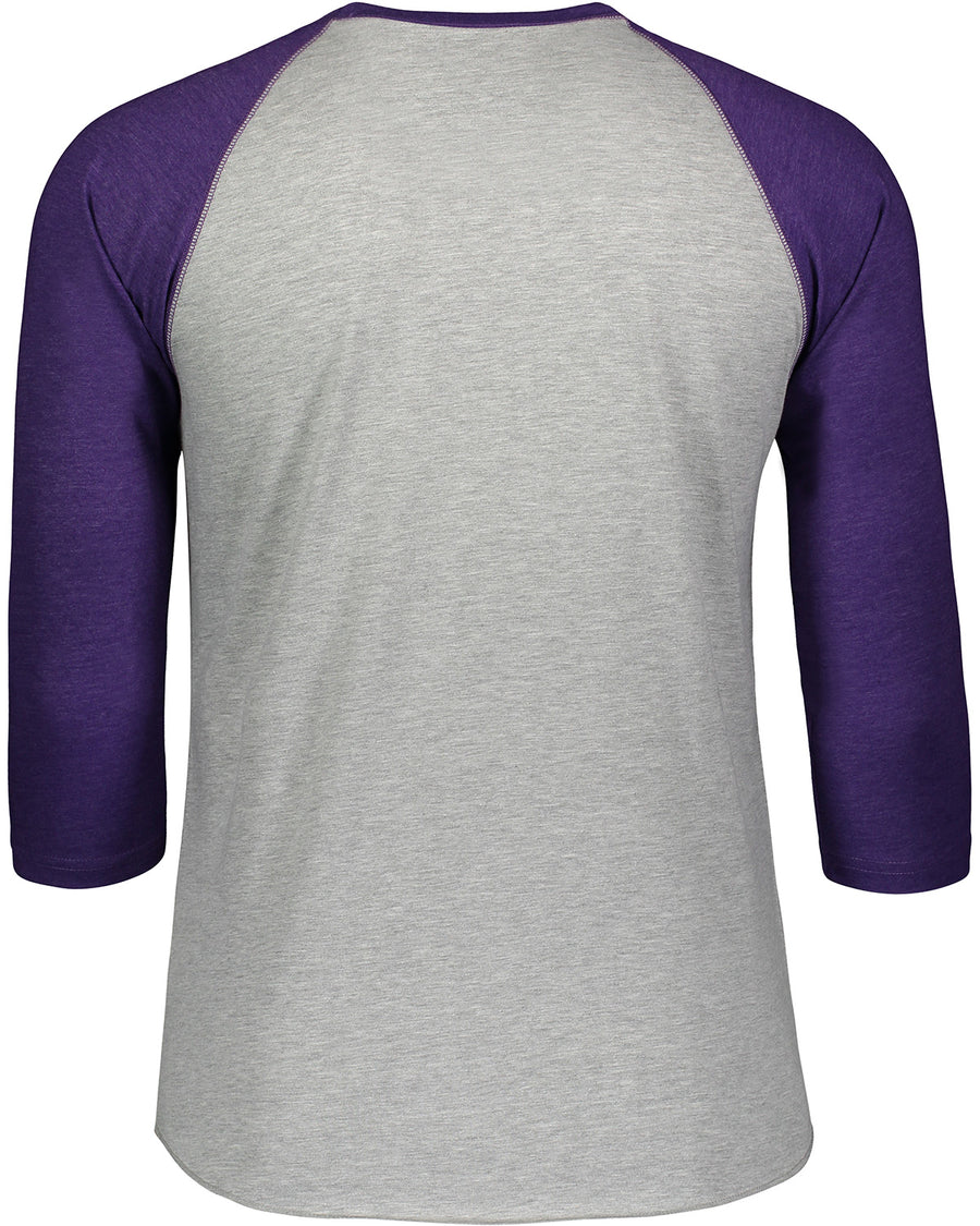 Baseball T-Shirt - Vintage Heather / Vintage Purple