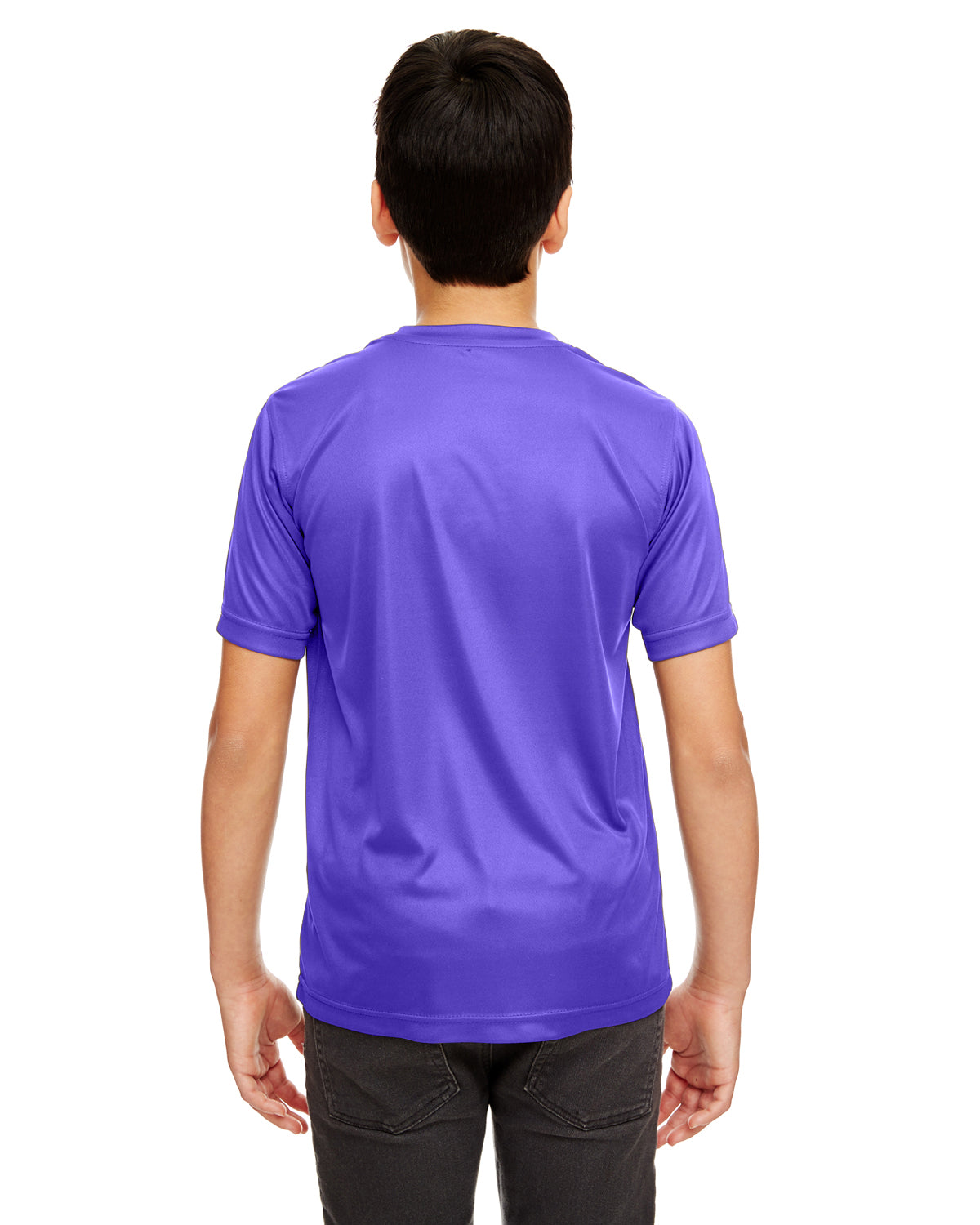 Youth Cool & Dry Sport Performance Interlock T-Shirt - Purple
