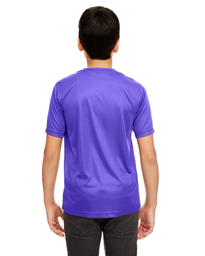 Youth Cool & Dry Sport Performance Interlock T-Shirt - Purple