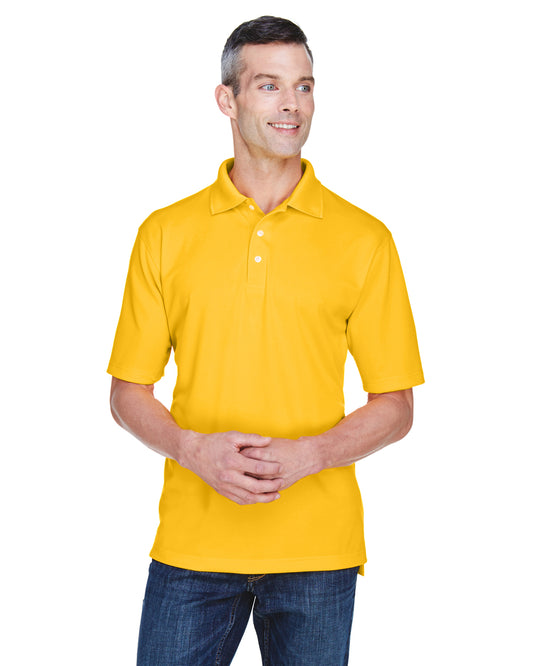 Men's Cool & Dry Stain-Release Performance Polo - Gold