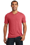 Unisex Perfect Tri V-Neck Tee - Red Frost