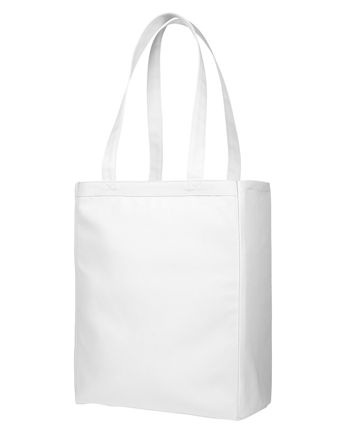 Canvas Book Tote - White