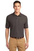 Unisex Silk Touch Polo - Bark