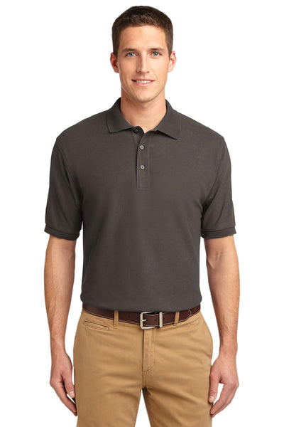 Unisex Silk Touch Polo - Bark