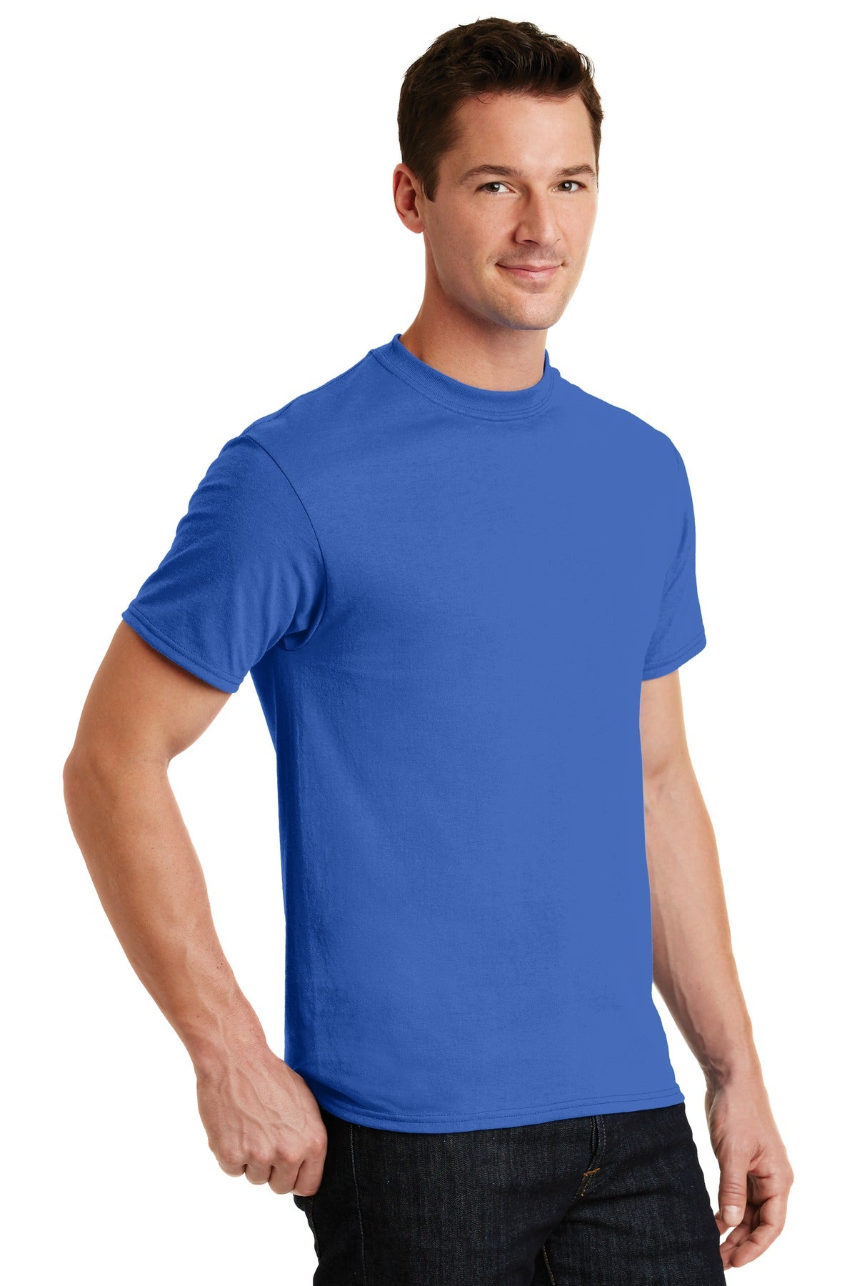 Unisex Core Blend Tee - Royal Blue