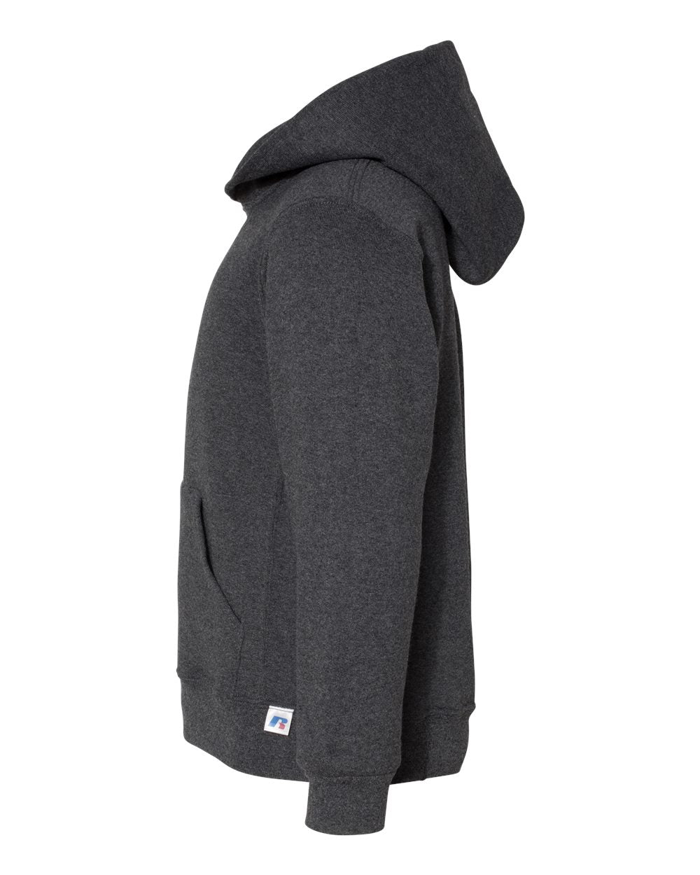 Youth Dri Power�� Hooded Pullover Sweatshirt - Black Heather