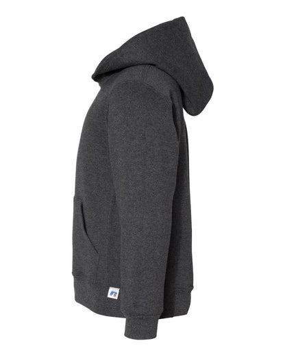 Youth Dri Power�� Hooded Pullover Sweatshirt - Black Heather