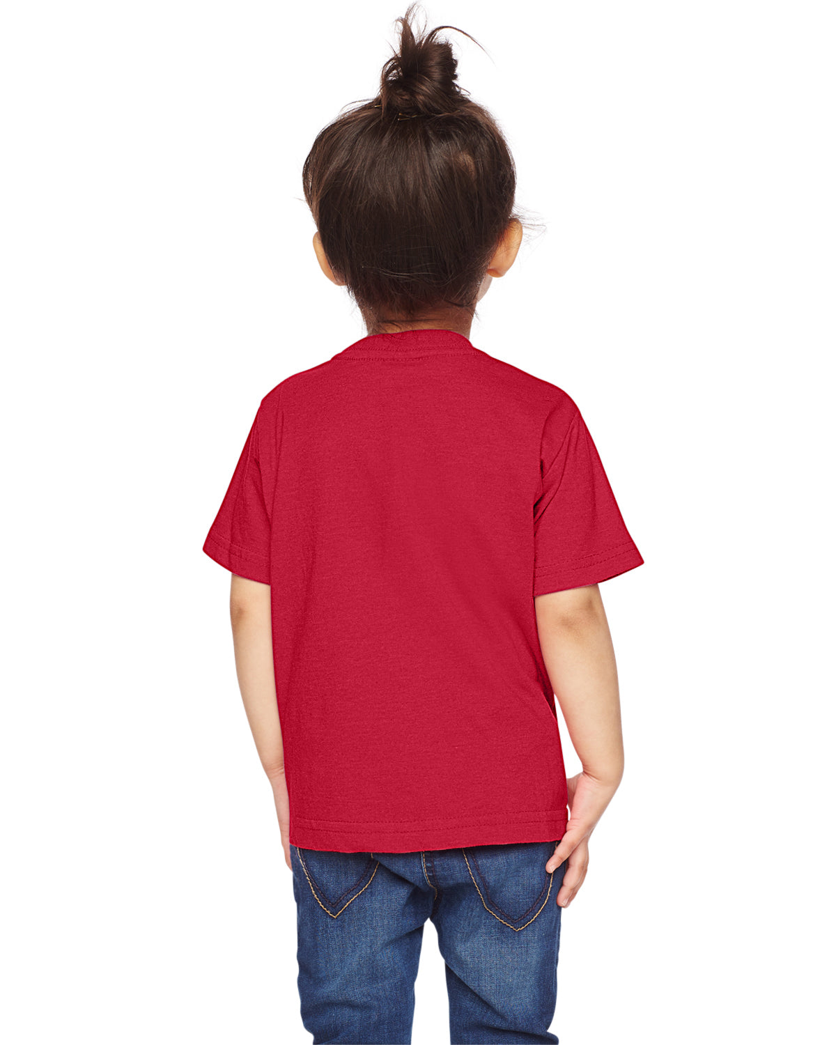 Toddler Fine Jersey T-Shirt - Vintage Red