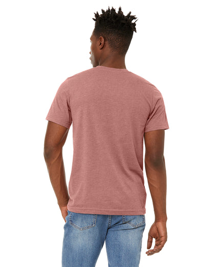 Unisex Sueded T-Shirt - Heather Mauve