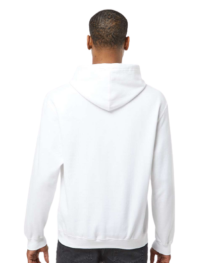 Unisex Fleece Pullover Hoodie - White