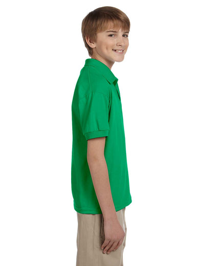 Youth 50/50 Jersey Polo - Irish Green