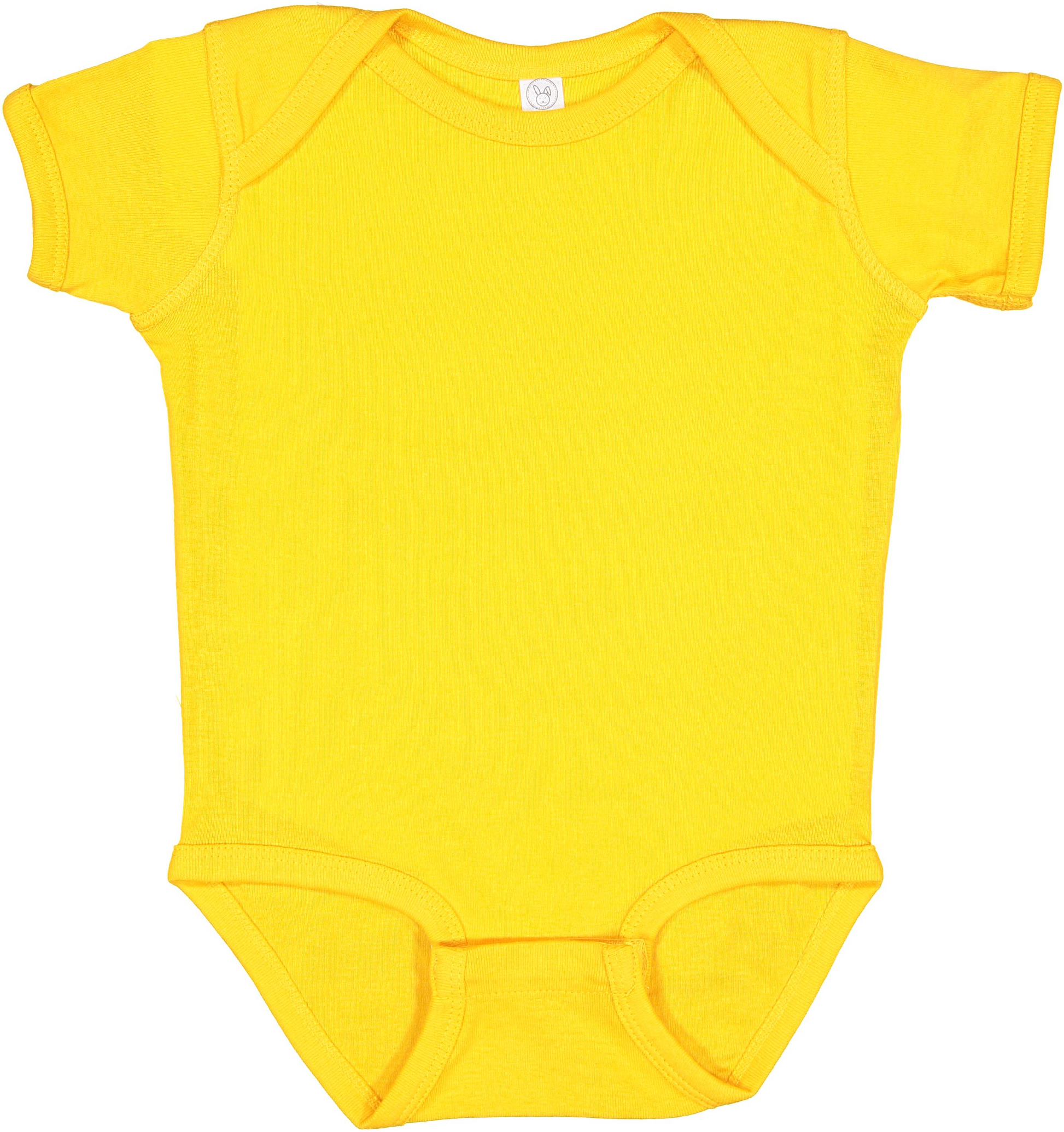 Infant Baby Rib Bodysuit - Gold