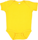 Rabbit Skins 4400 - Infant Baby Rib Bodysuit - Gold