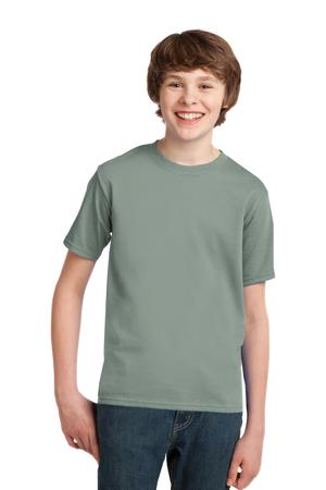 Youth Essential Tee - Stonewshd Green