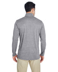 Men's Cool & Dry Heathered Performance Quarter-Zip - Charcoal Heather