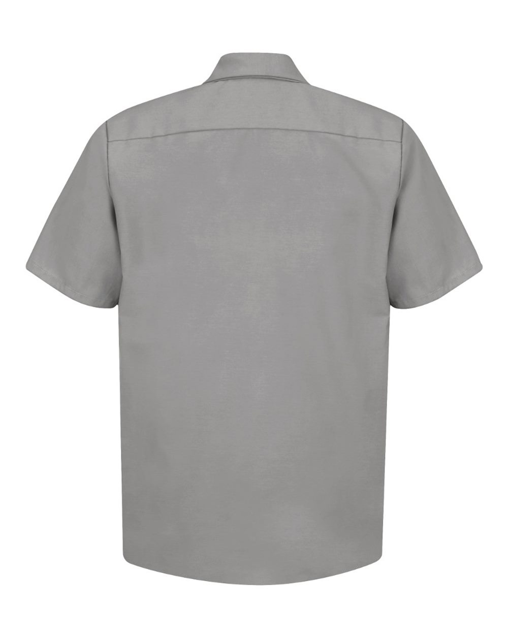 Industrial Short Sleeve Work Shirt - Light Gray