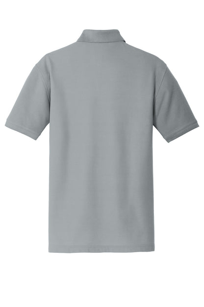 Unisex Core Classic Pique Polo - Gusty Gray