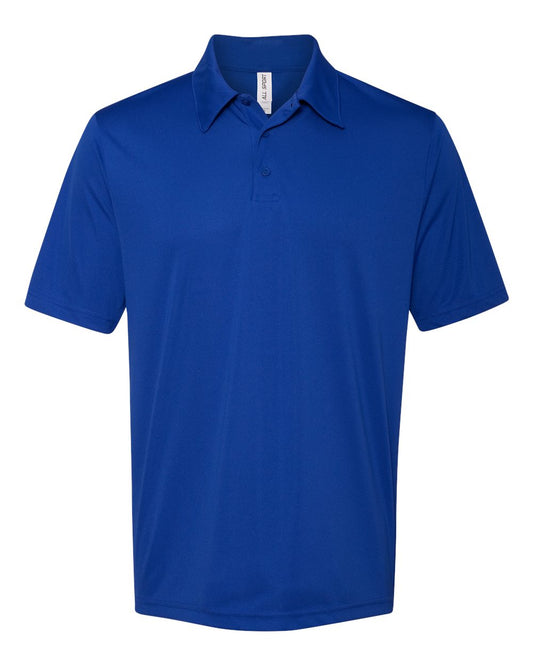 Performance 3 Button Sport Shirt - Sport Royal