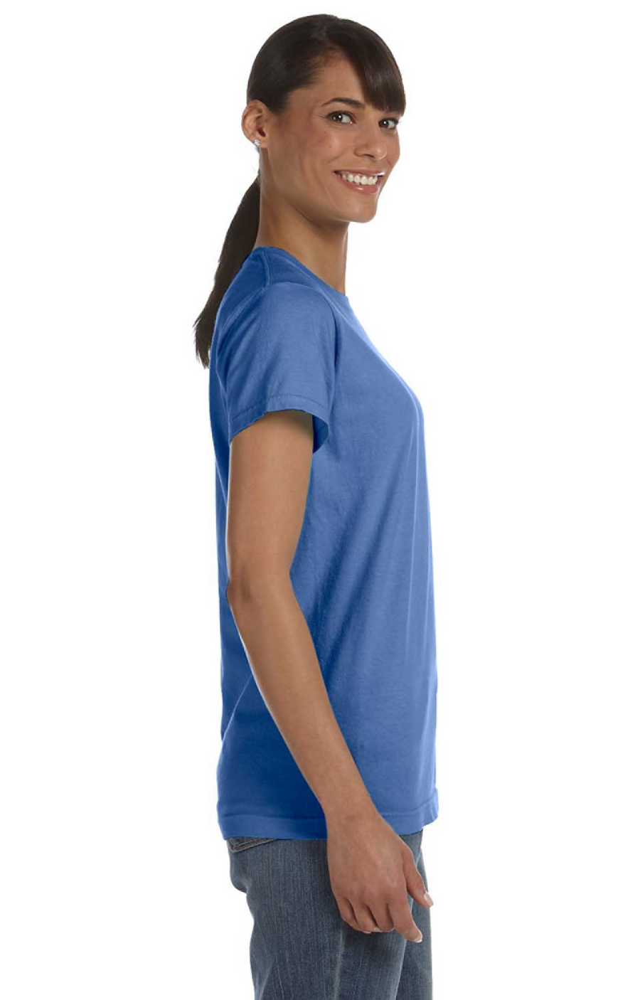 Women's Midweight RS T-Shirt - Flo Blue