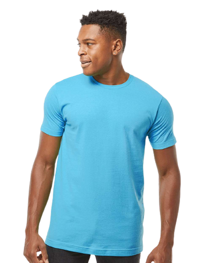 Unisex Fine Jersey Tee - Aqua