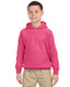 Gildan G185B - Youth Heavy Blend™ 50/50 Hoodie - Safety Pink