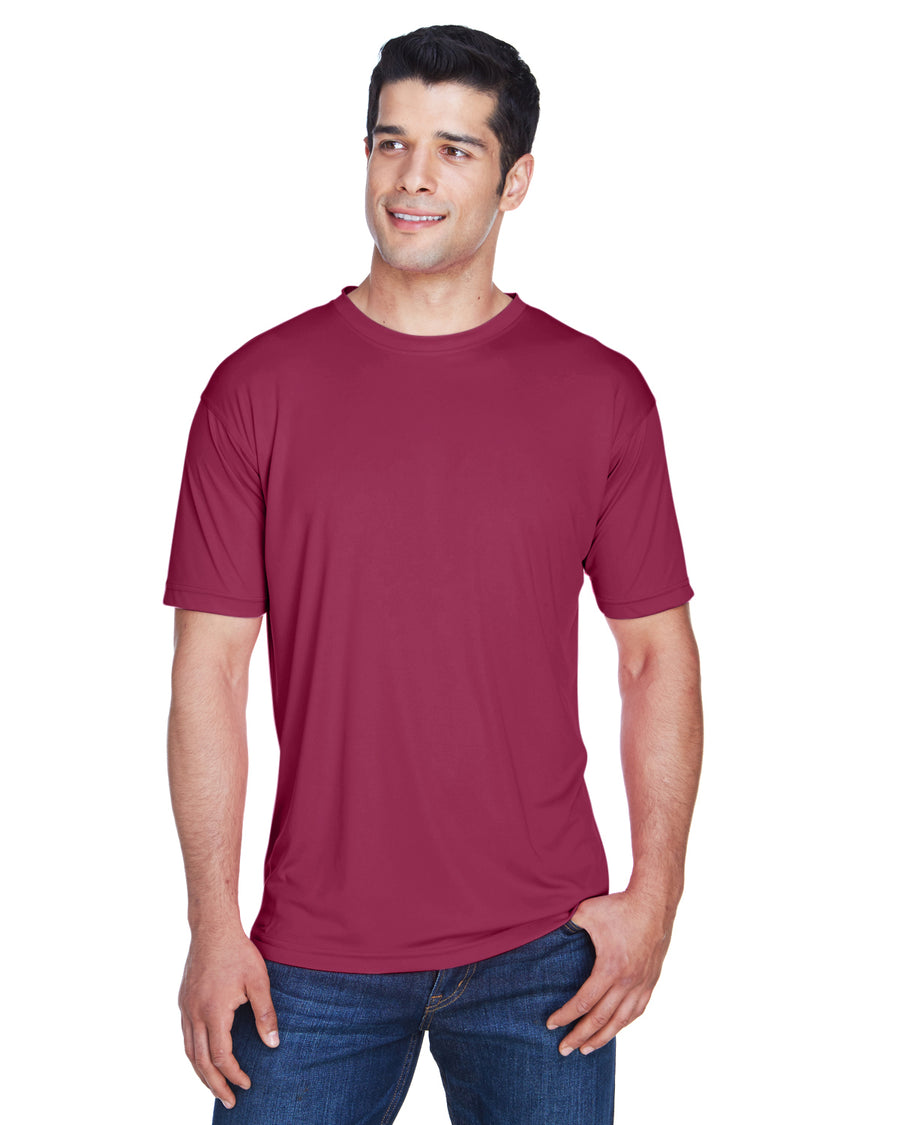 Men's Cool & Dry Sport Performance Interlock T-Shirt - Maroon