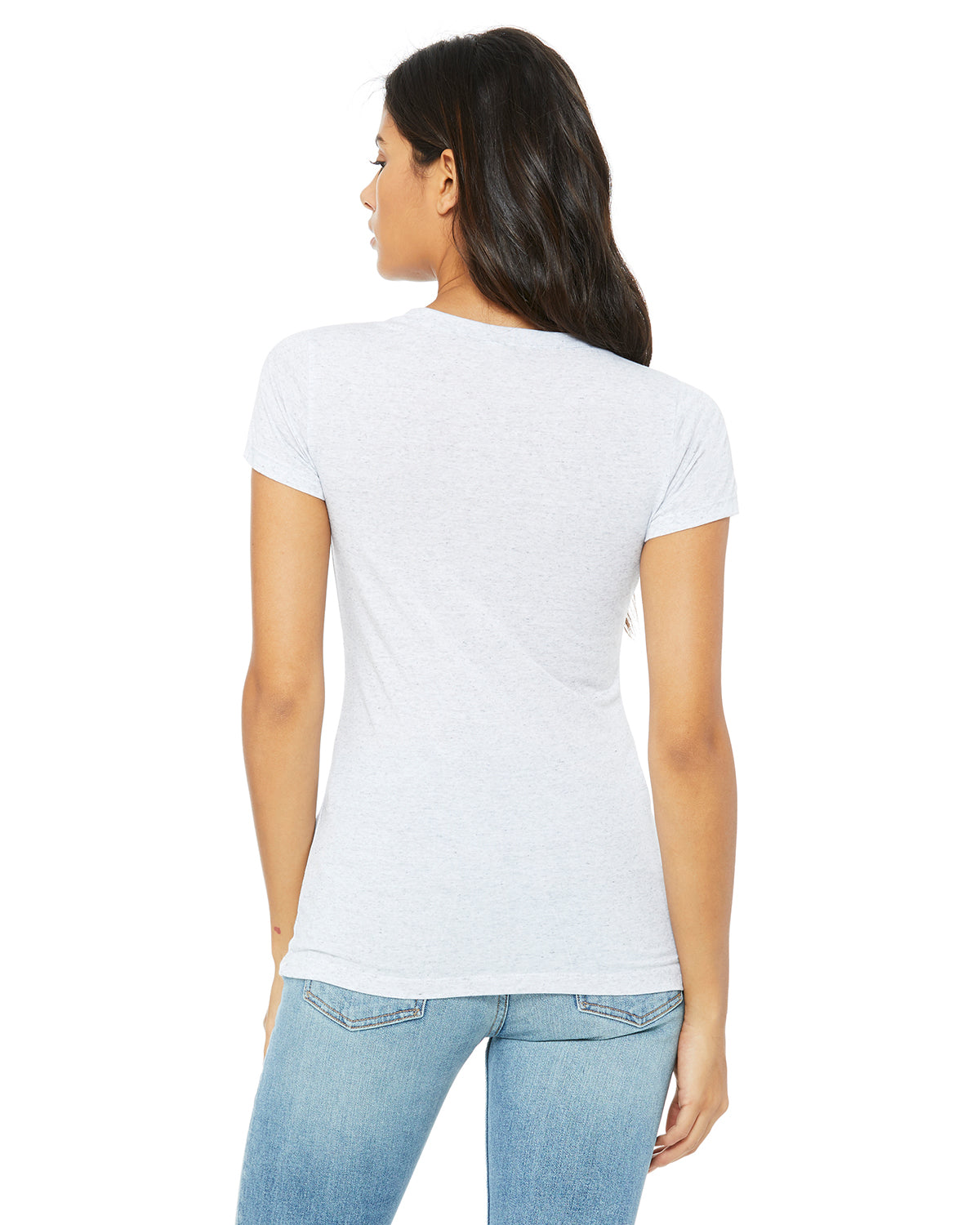 Women's Triblend Short-Sleeve T-Shirt - White Fleck Triblend