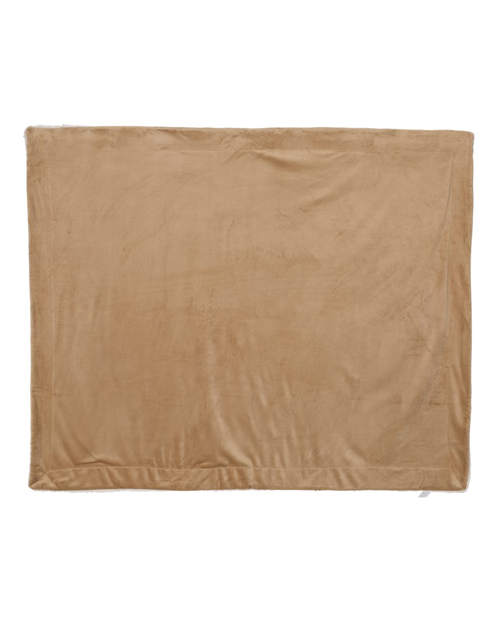 Mink Sherpa Blanket - Camel