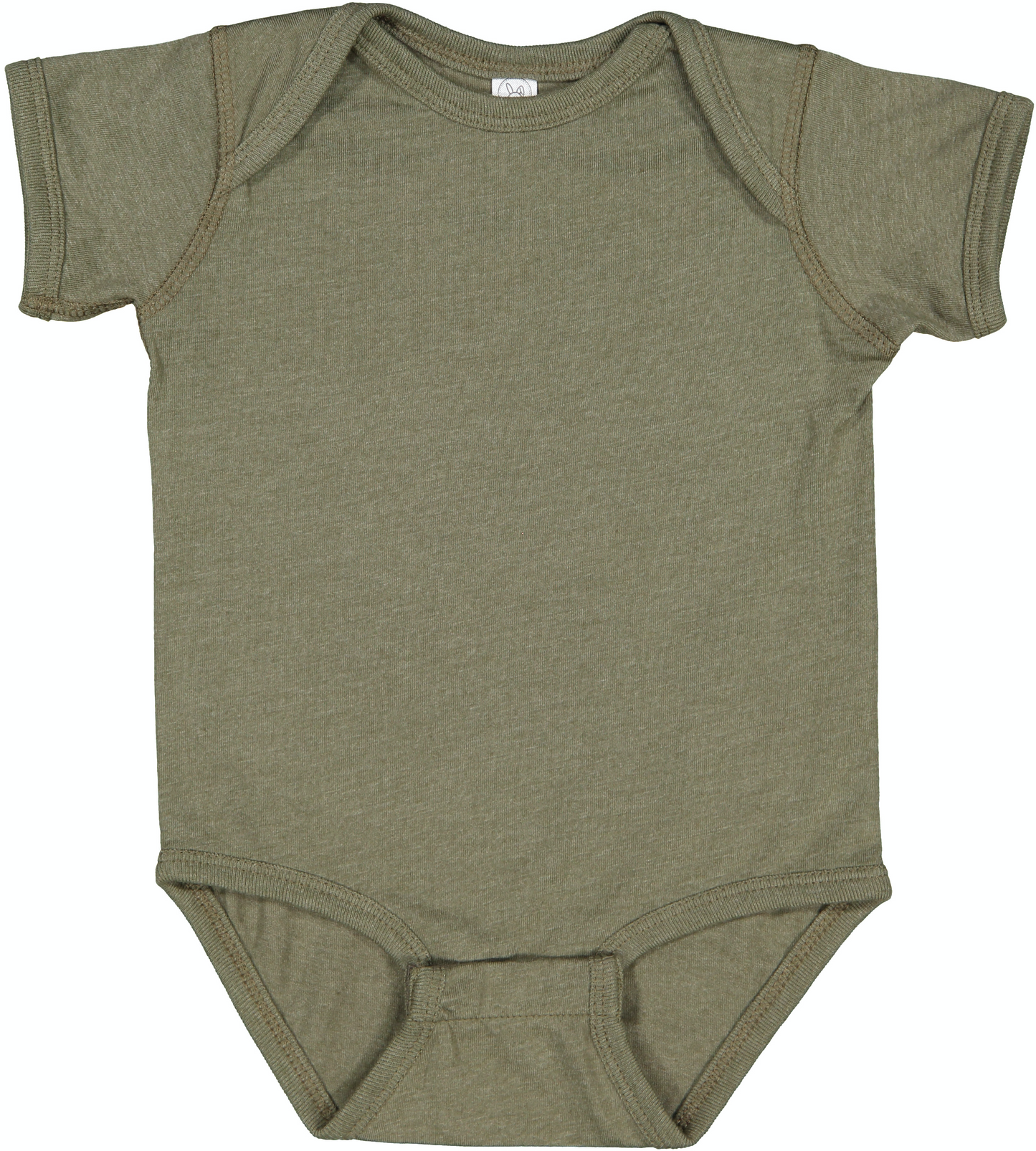 Infant Fine Jersey Bodysuit - Vintage Military Green