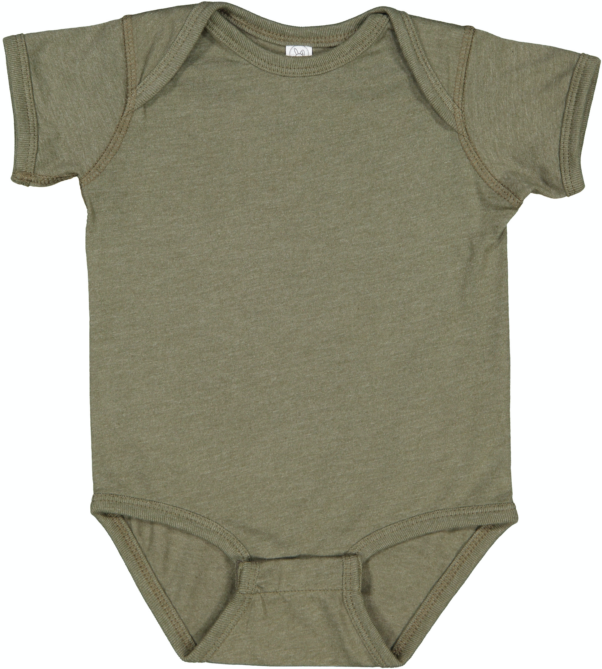 Infant Fine Jersey Bodysuit - Vintage Military Green