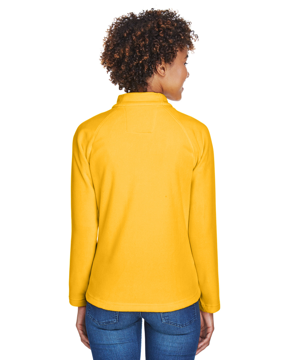 Women's Campus Microfleece Jacket - Sport Athletic Gold
