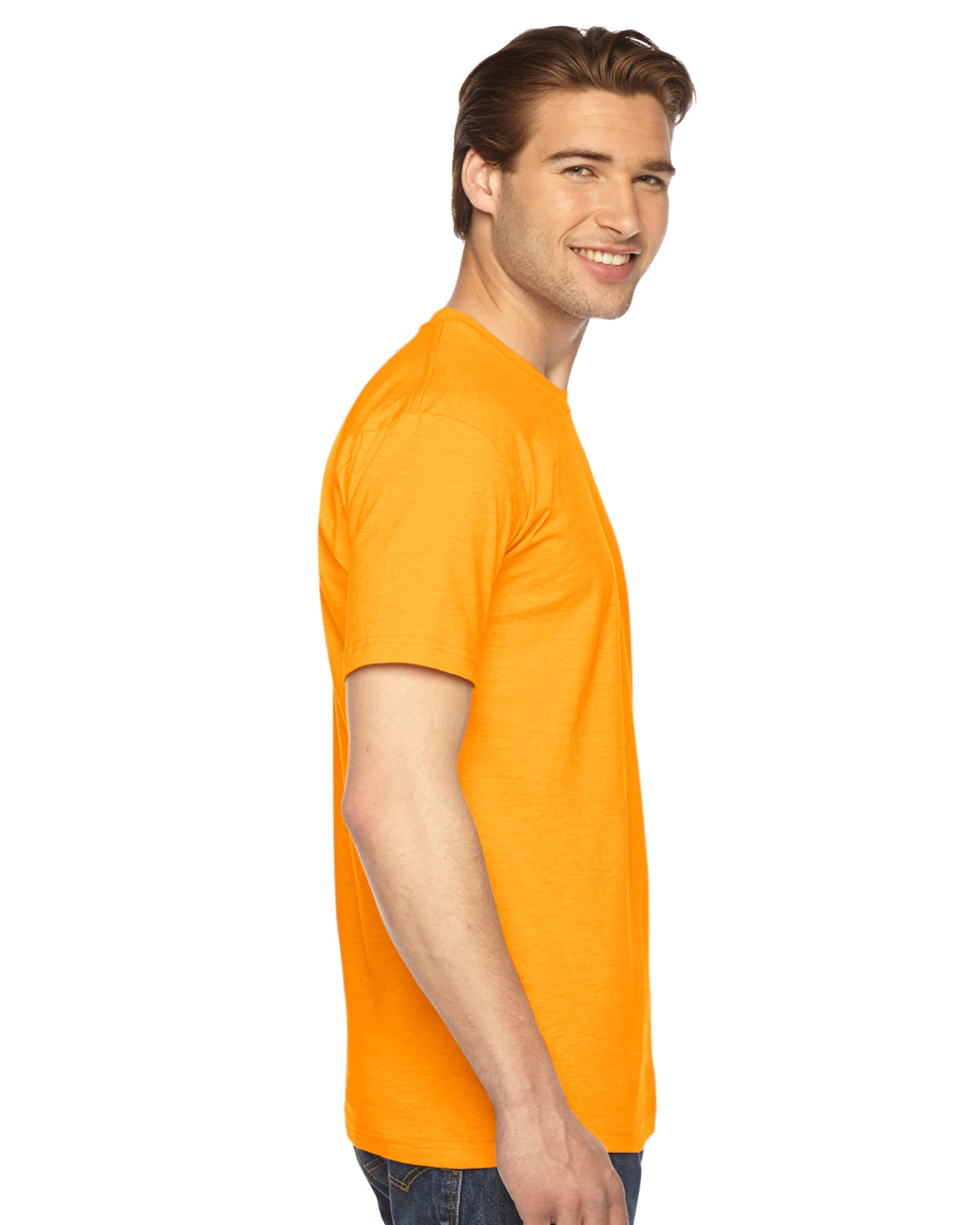 Unisex Fine Jersey Short-Sleeve T-Shirt - Gold