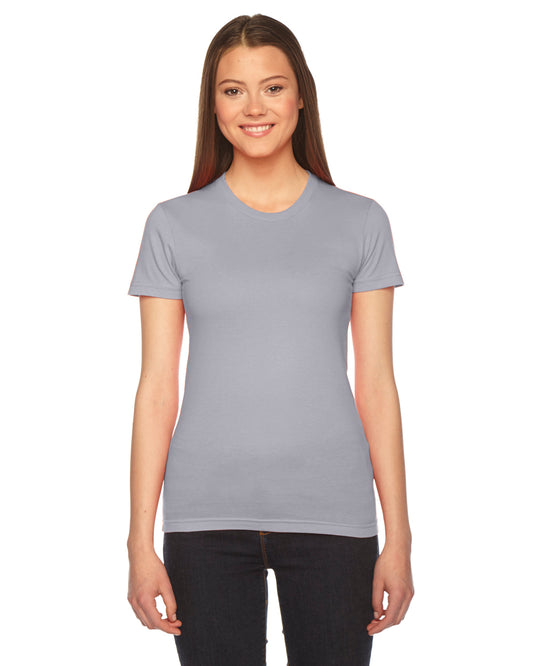Women's Fine Jersey Short-Sleeve T-Shirt - Slate