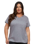 Women's Premium Jersey V-Neck T-Shirt - Heather