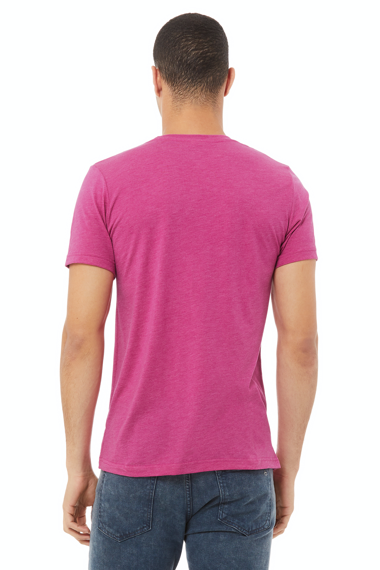 Unisex Triblend T-Shirt - Berry Triblend